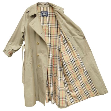 vintage burberry raincoats